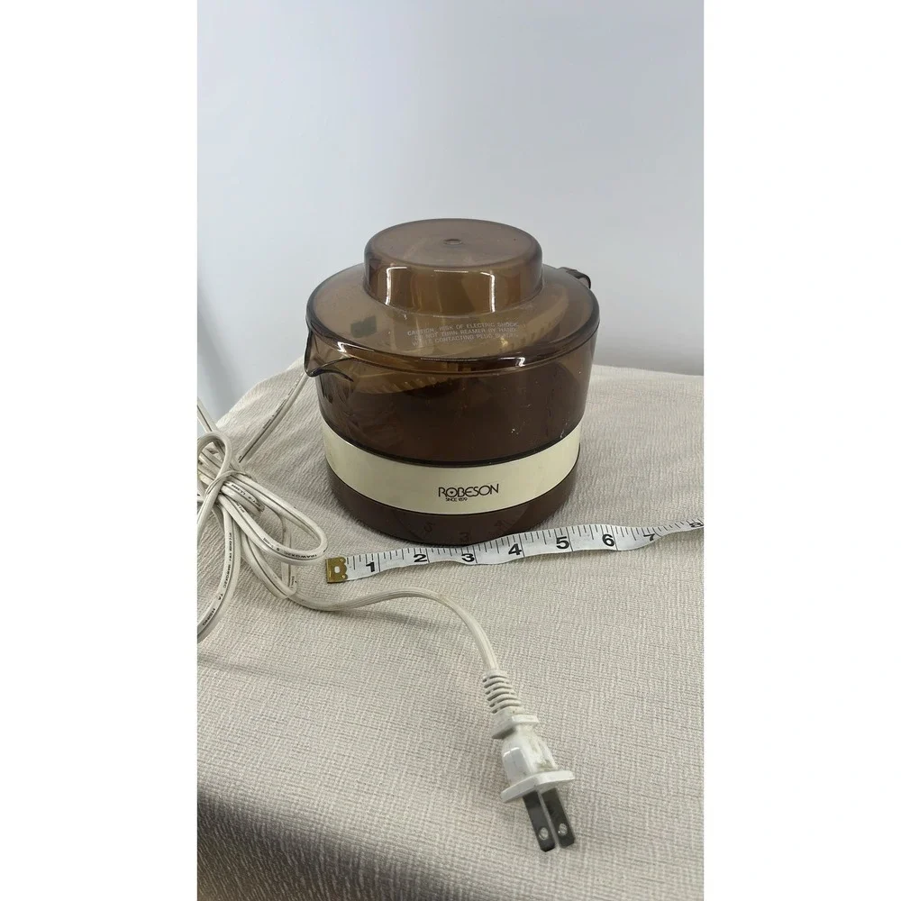 Robeson Electric Citrus Juicer Amber 1006‎ works
